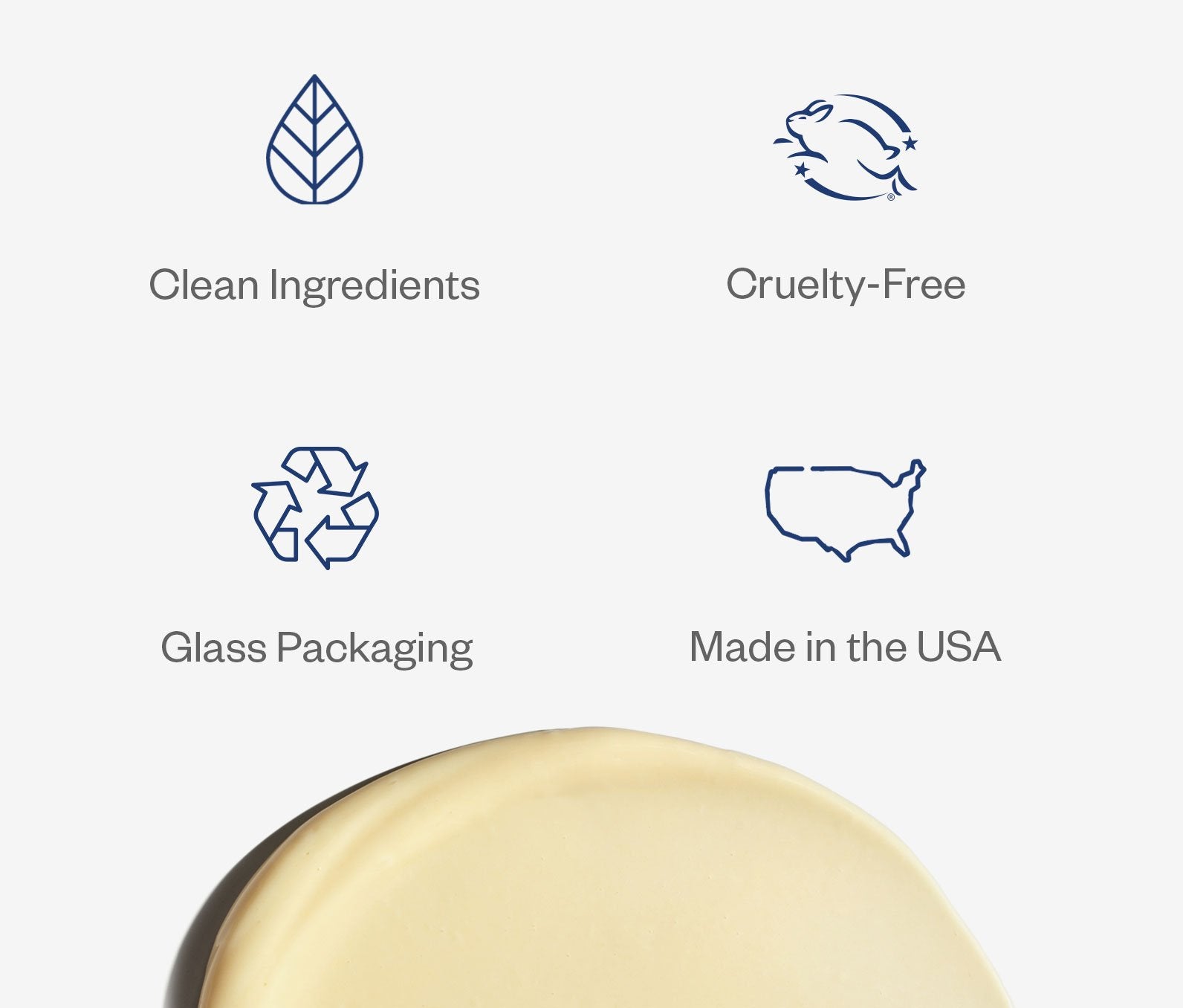 Ursa Major Golden Hour Recovery Cream. Cruelty-free and clean ingredients. Made in the USA in glass packaging.